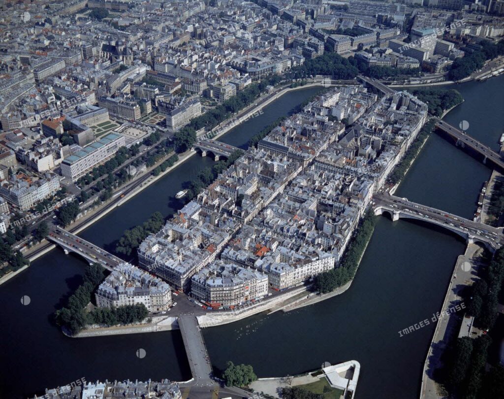 Le quartier de l'ile Saint Louis